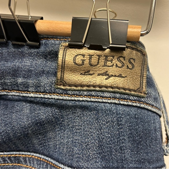 Guess Starlet Skinny stretch Denim Jeans W 24” Inseam 32” - Picture 11 of 13